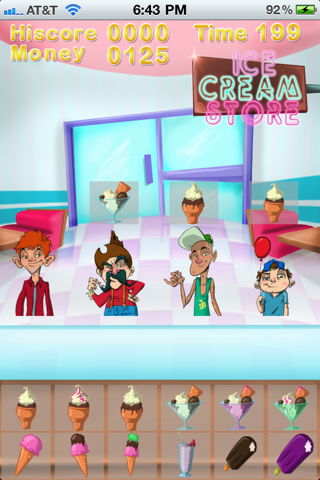 Ice Cream Shop Game HD Lite screenshot 3