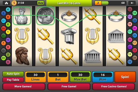 Olympus Jackpot Slots !! screenshot 4