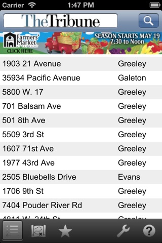 Greeley Tribune Garage Sales screenshot 2