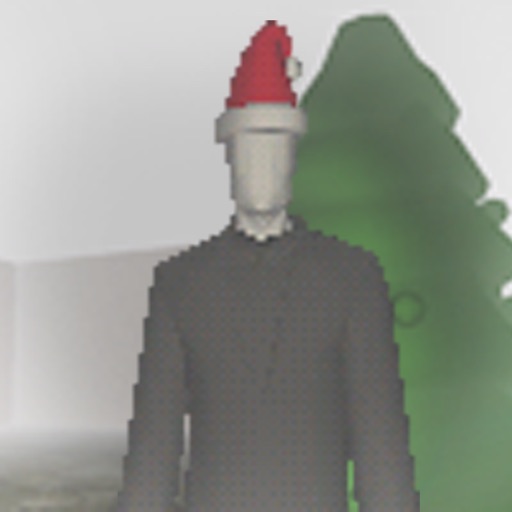 Slender-Man Xmas icon