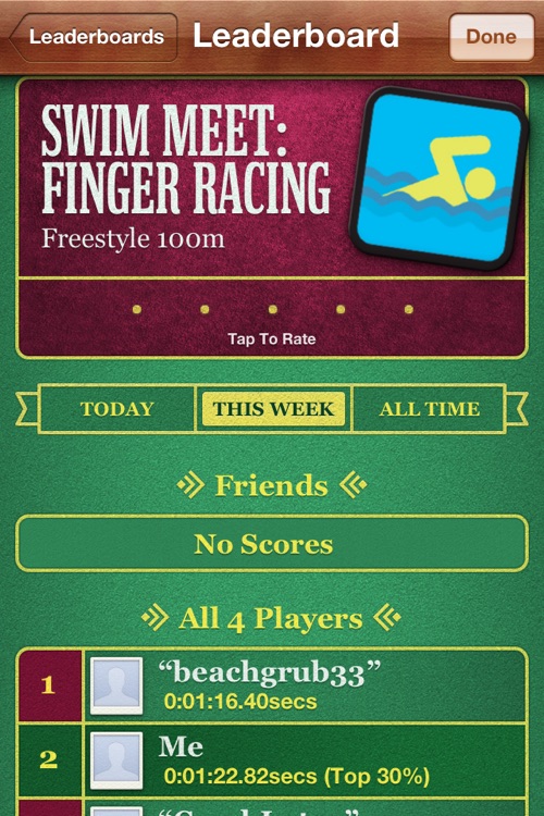 Swim Meet: Finger Racing screenshot-3