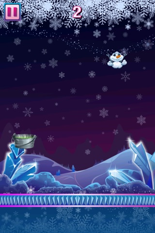 Magical Frozen Snow Man Fall screenshot 2