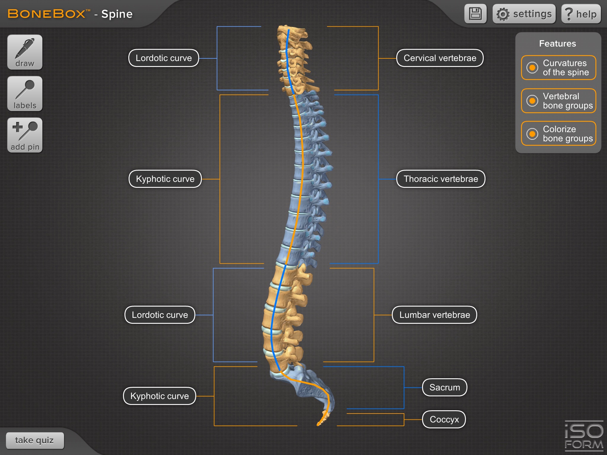 BoneBox™ - Spine Viewer screenshot 2