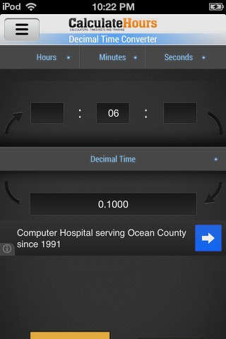 Military Time Converter + Decimal Time Converter screenshot 3