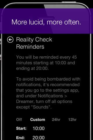 Dreamer - Lucid Dreaming Journal & Dream Diary screenshot 4