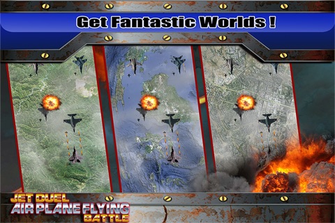 Jet Duel - AirPlane Flying Battle : Free screenshot 3