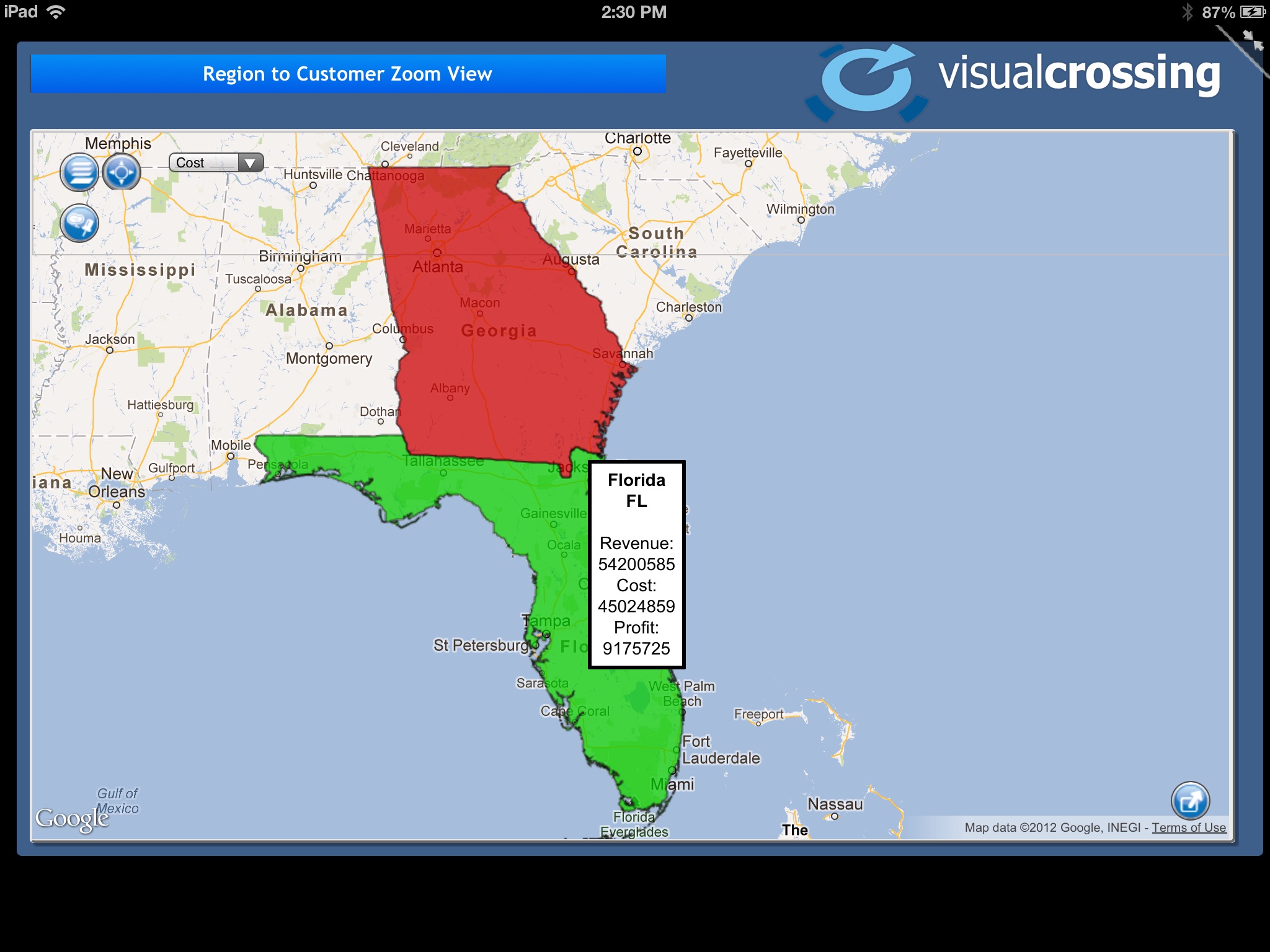 BI Maps by Visual Crossing screenshot 3