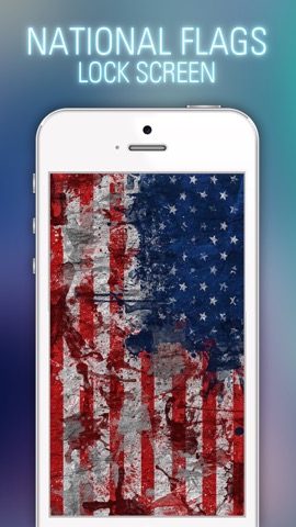 Pimp Your Wallpapers - National Flags Special for iOS 7のおすすめ画像1