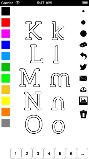 Alphabet Coloring Book for Children: Learn to write and colo(圖3)-速報App