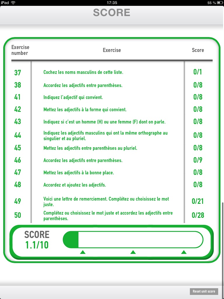 450 exercices CLE International screenshot 4