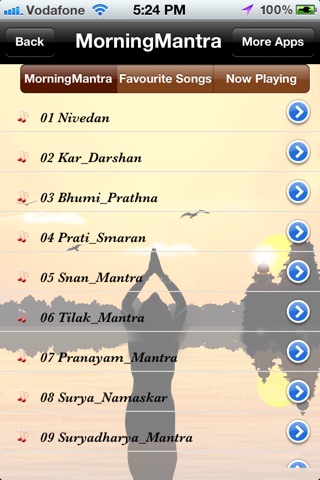 Devotional Mantras for iPhone ,iPad and iPod screenshot 4