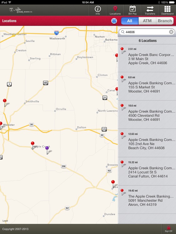 Apple Creek Bank Mobile for iPad screenshot-4