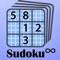 Sudoku Infinite is an awesome Sudoku app that allows you to play on an unlimited amount of grids