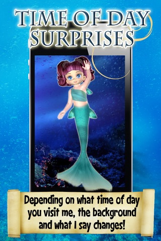 Little Mermaid Baby Talking Friends Princess Dress Up Tale for iPhone & iPod Touch screenshot 4