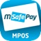 mSafePay Merchant App turns a smartphone/tablet into a card acceptance terminal