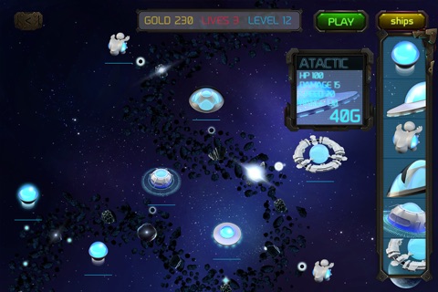 Galaxy Defenders - Defense Planets with army of spaceships screenshot 3