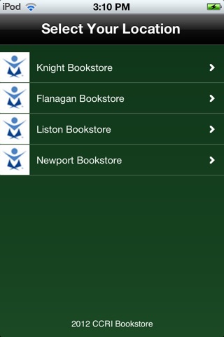 On The Go CCRI Bookstore screenshot 2