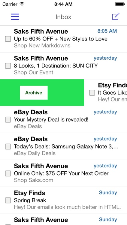 Mailpod for Yahoo Mail, Gmail, Hotmail