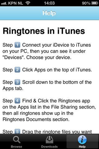 Ringtone sounds Lite screenshot 2