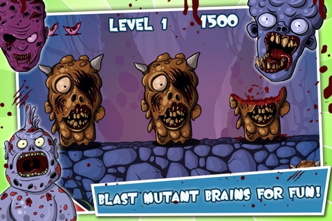 A Wheres My Mutant Zombie Brains Free HD screenshot 2