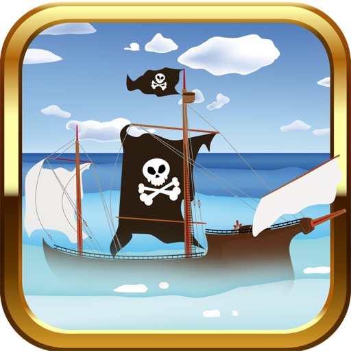 Doodle Pirates - FREE Fishing and Boom Sailing Race to Paradise Beach Quest icon