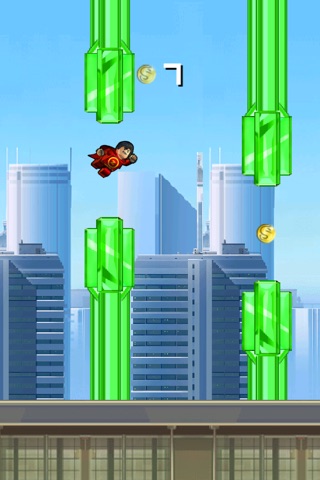 Super Flappy Justice League- Play Free Comic Hero Edition screenshot 3