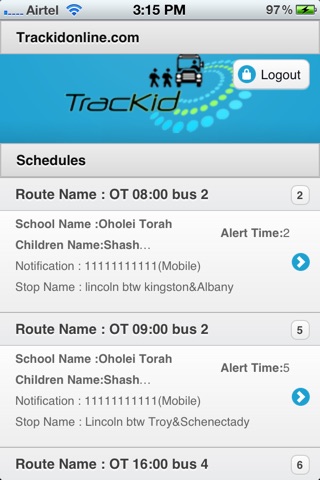 Trackidonline screenshot 3