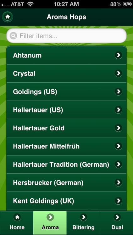 Hops Reference App