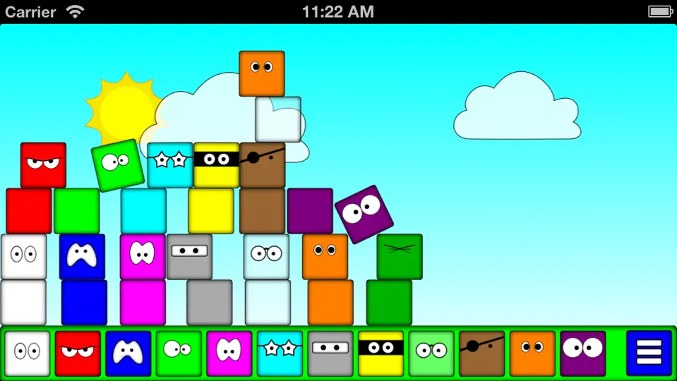Скриншот Toddlers' Blocks на iPhone 4