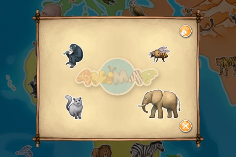 Animap - Animals, their families, their sounds, their homes, their food screenshot 4