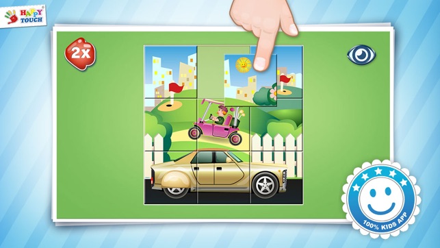 Cars Puzzle Mega Pack - Kids App by Happ