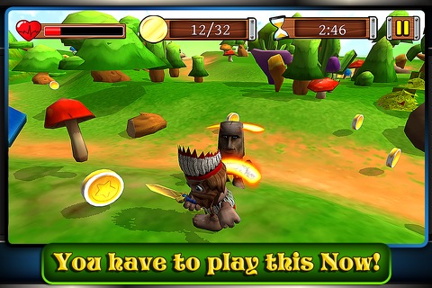 Bow And Arrow City vs. Big Rock Monsters : Fun Hunting Games screenshot 2