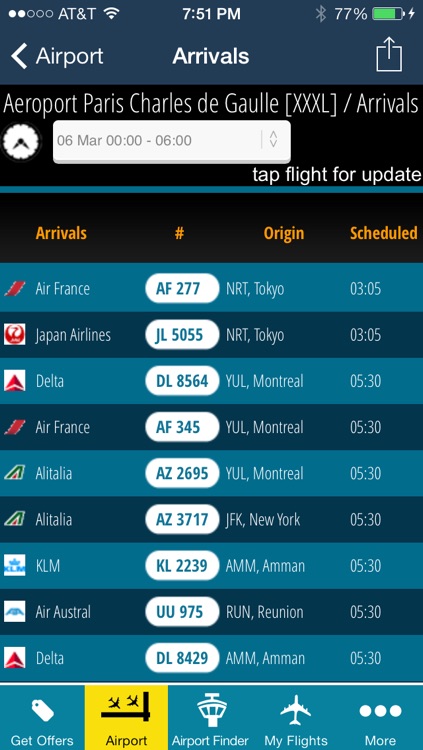 Paris Charles de Gaulle Airport + Flight Tracker