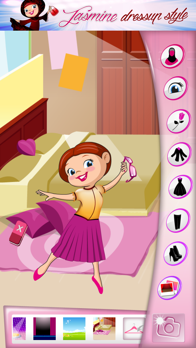 Screenshot #3 pour Jasmine dress up style