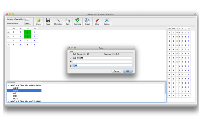 Advanced Karnaugh Minimizer(圖2)-速報App
