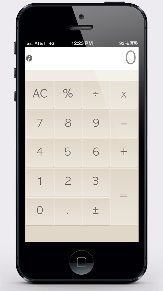 Screenshot #1 pour Calculatrice∫