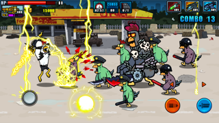 Chicken Warrior : Zombie Hunter screenshot 2