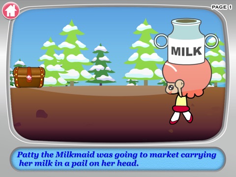 Aesop's Fable - The Milkmaid and Her Pail - QLL Kung Fu Chinese (Bilingual Storytimes) screenshot 2