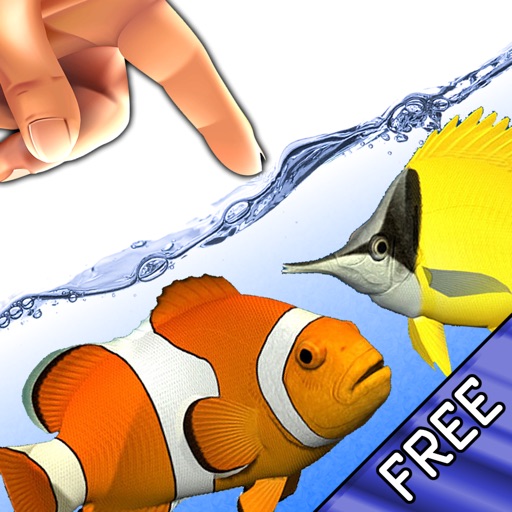 Fish Fingers! 3D Interactive Aquarium FREE icon