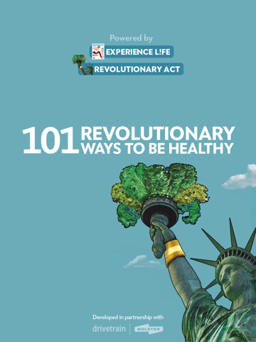 “101 Revolutionary Ways to Be Healthy” from Experience Life magazine and RevolutionaryAct.comのおすすめ画像1