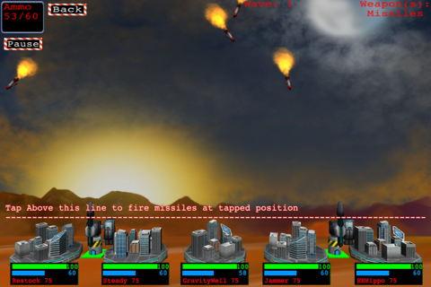 Missile Barrage screenshot 2