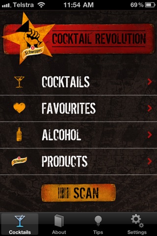Schweppes Cocktail Revolution screenshot 2