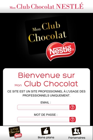 Mon Club Chocolat NESTLE screenshot 2