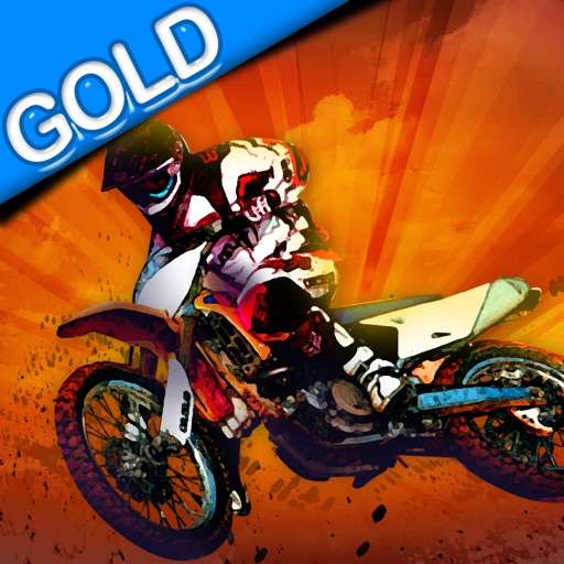 Motocross Excite Speed Bump Racing : The crazy stunt race - Gold Edition icon