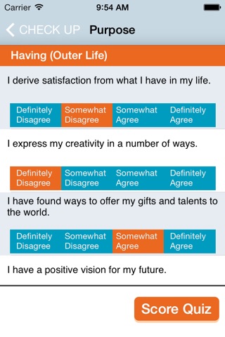 The Power of Purpose Activity App screenshot 4