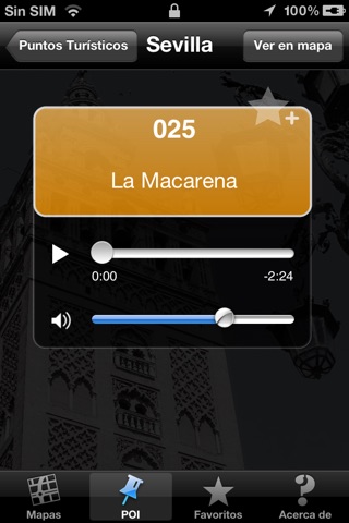 Sevilla audio guía turística (audio en español) screenshot 3