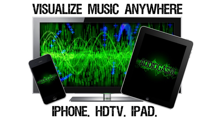 Audiogasm: Music Visualizer - Real time animation of audio and music for iPhone, iPod touch, and iPad