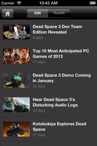 IGN App For Dead Space 3 screenshot 2