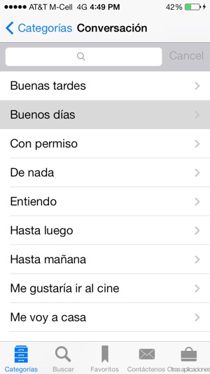 Spanish to English Translation Phrasebook(圖2)-速報App