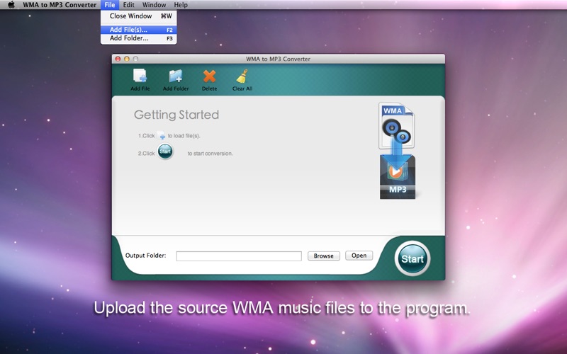 Screenshot #2 pour WMA to MP3 Converter